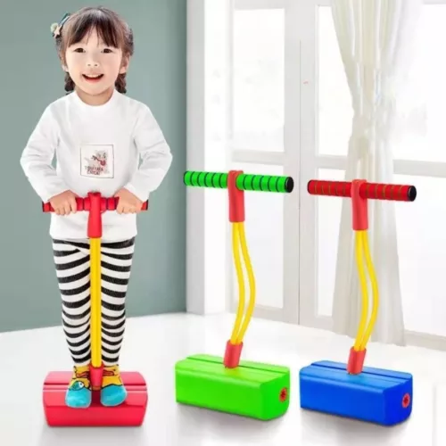Bâton de saut de grenouille – Jeu d’extérieur ludique pour enfants – Améliore l’équilibre et l’activité physique