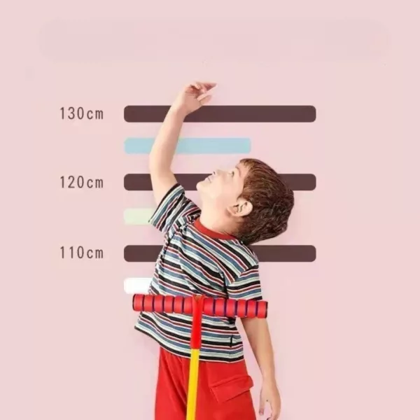Bâton de saut de grenouille – Jeu d’extérieur ludique pour enfants – Améliore l’équilibre et l’activité physique