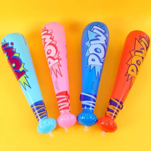Battes de baseball gonflables – Accessoire fun pour fêtes d’enfants, anniversaires et activités en plein air