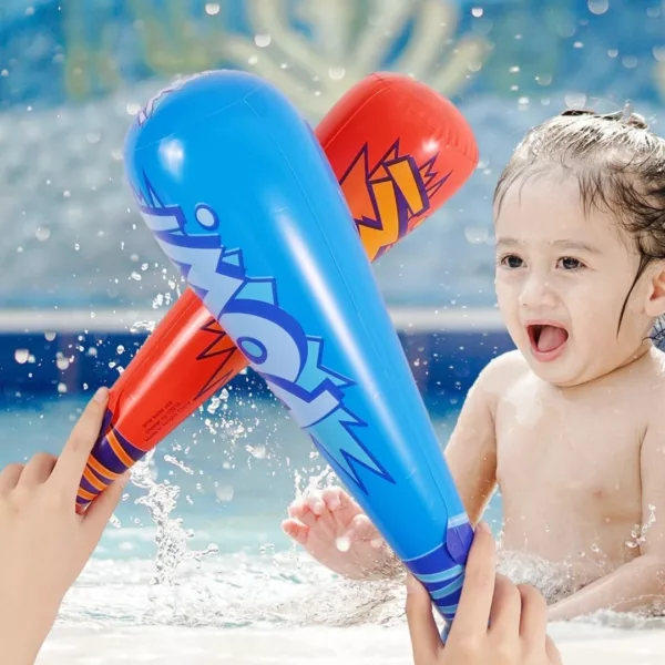 Battes de baseball gonflables – Accessoire fun pour fêtes d’enfants, anniversaires et activités en plein air