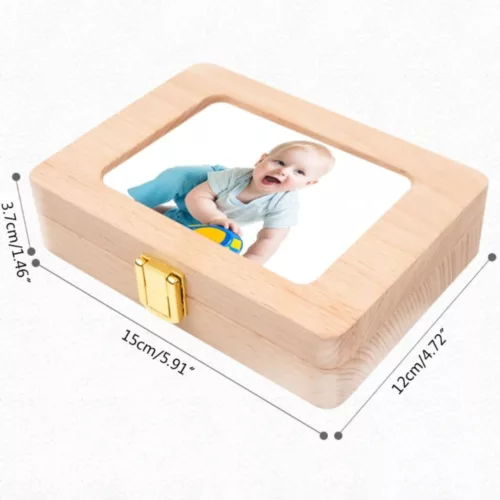 Boite à souvenir bébé – Cadeau de naissance unique pour garder chaque moment précieux – Coffret personnalisé élégant