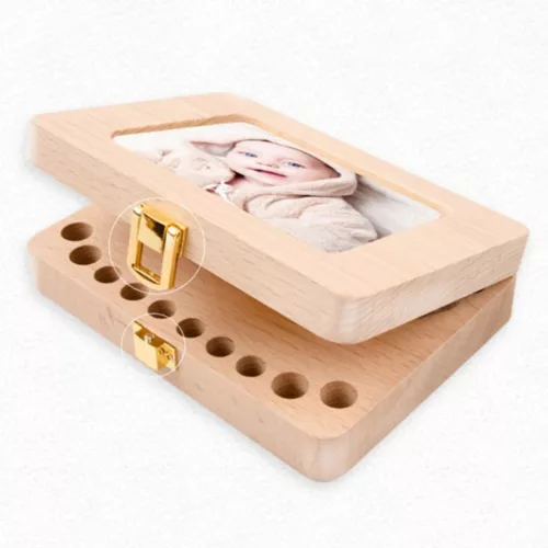 Boite à souvenir bébé – Cadeau de naissance unique pour garder chaque moment précieux – Coffret personnalisé élégant