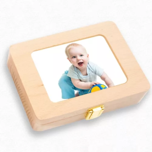 Boite à souvenir bébé – Cadeau de naissance unique pour garder chaque moment précieux – Coffret personnalisé élégant