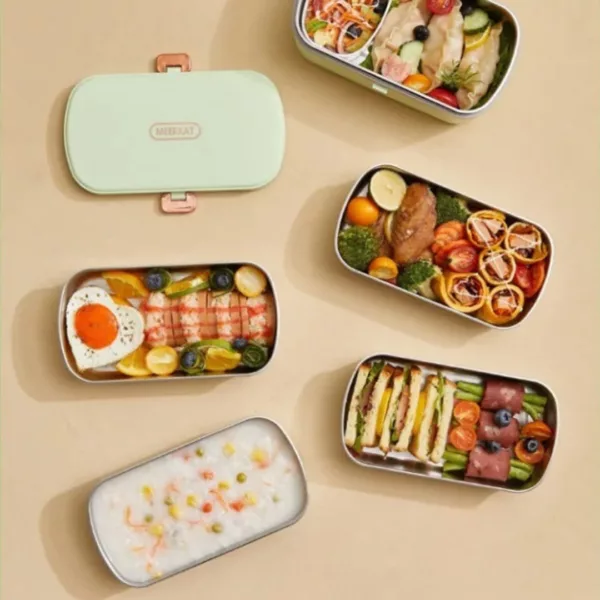 Boite chauffante repas​ pour enfant – Réchauffe facilement les repas à l’école ou en sortie, maintien au chaud garanti
