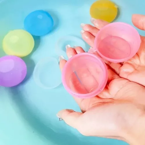 Bombe à eau réutilisable – Jeu d'été écologique et amusant pour enfants – Rechargeable à l'infini