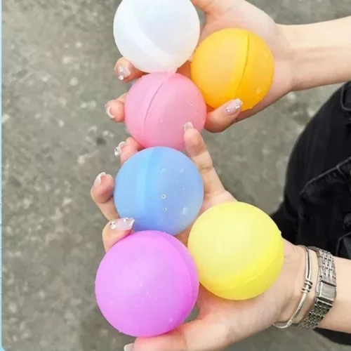 Bombe à eau réutilisable – Jeu d'été écologique et amusant pour enfants – Rechargeable à l'infini