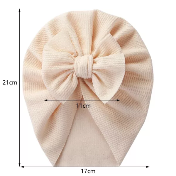 Bonnet naissance fille – Coton doux et chaud pour nouveau-né – Idéal maternité et cadeau de naissance