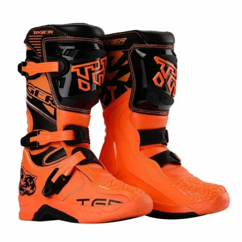 Botte moto cross enfant – Protection renforcée et confort extrême pour jeunes pilotes – Idéal tout-terrain et motocross
