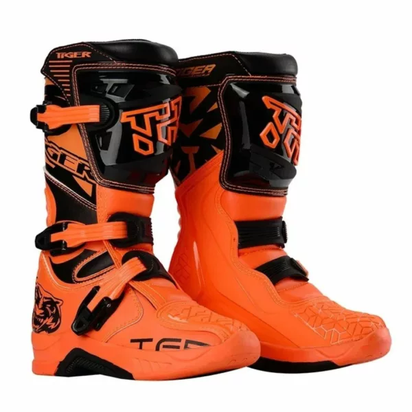 Botte moto cross enfant – Protection renforcée et confort extrême pour jeunes pilotes – Idéal tout-terrain et motocross