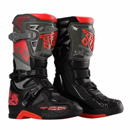 Botte moto cross enfant – Protection renforcée et confort extrême pour jeunes pilotes – Idéal tout-terrain et motocross