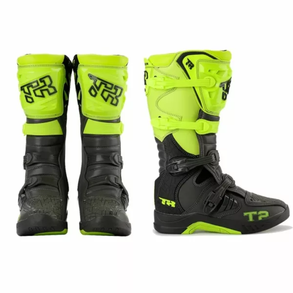 Botte moto cross enfant – Protection renforcée et confort extrême pour jeunes pilotes – Idéal tout-terrain et motocross