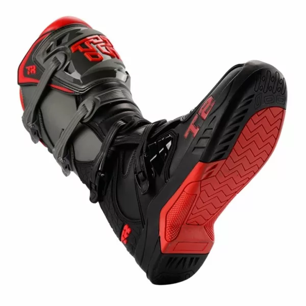 Botte moto cross enfant – Protection renforcée et confort extrême pour jeunes pilotes – Idéal tout-terrain et motocross