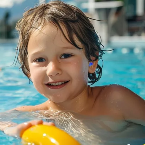 Bouchon oreille piscine enfant – Protection étanche et confortable pour baignade sans gêne – Idéal natation et été
