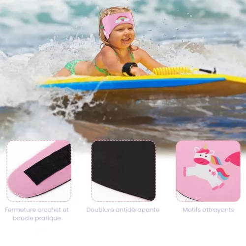 Bouchon pour oreille piscine – Protège efficacement les oreilles de l’eau – Confortable et réutilisable