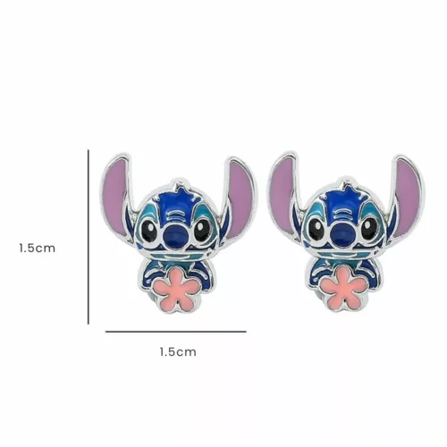 Boucle D Oreille Enfant Stitch Bijou Securise Et Hypoallergenique Pour Filles Confort Et Style Au Quotidien 2