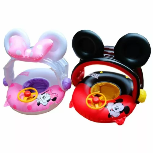 Bouée gonflable Mickey Mouse – Sécurité et fun pour enfants à la piscine – Idéal vacances d'été