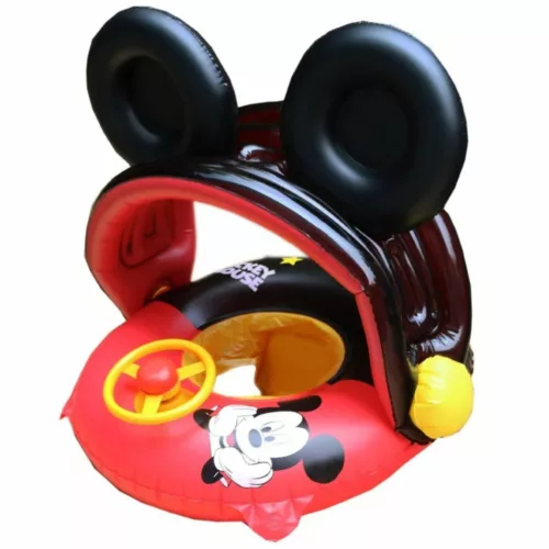 Bouée gonflable Mickey Mouse – Sécurité et fun pour enfants à la piscine – Idéal vacances d'été