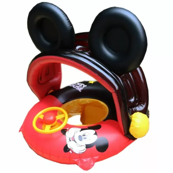 Bouée gonflable Mickey Mouse – Sécurité et fun pour enfants à la piscine – Idéal vacances d'été