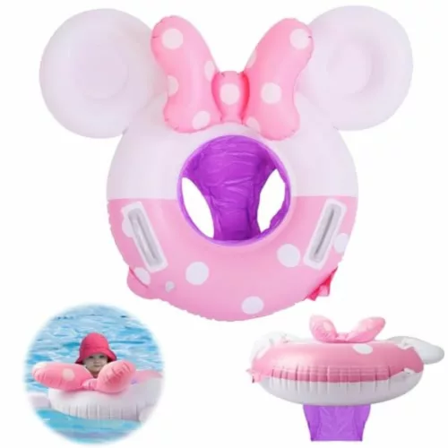 Bouée gonflable Mickey Mouse – Sécurité et fun pour enfants à la piscine – Idéal vacances d'été