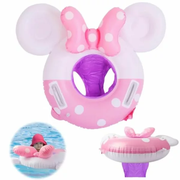 Bouée gonflable Mickey Mouse – Sécurité et fun pour enfants à la piscine – Idéal vacances d'été