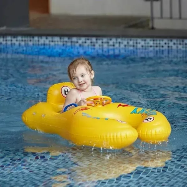 Bouée maman bébé 2 en 1 – Sécurité et confort pour baignade à deux – Parfait pour moments complices bébé-maman