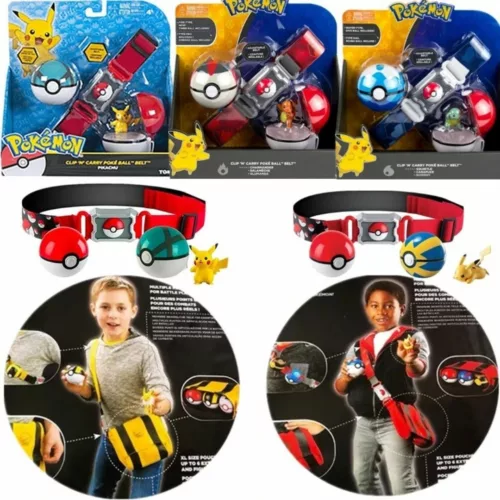 Ceinture pokemon – Accessoire fun pour enfants fans de Pikachu – Idée cadeau originale et ludique