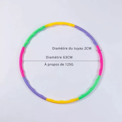 Cerceau hula hoop enfant – Jeu ludique pour développer motricité et coordination dès 3 ans