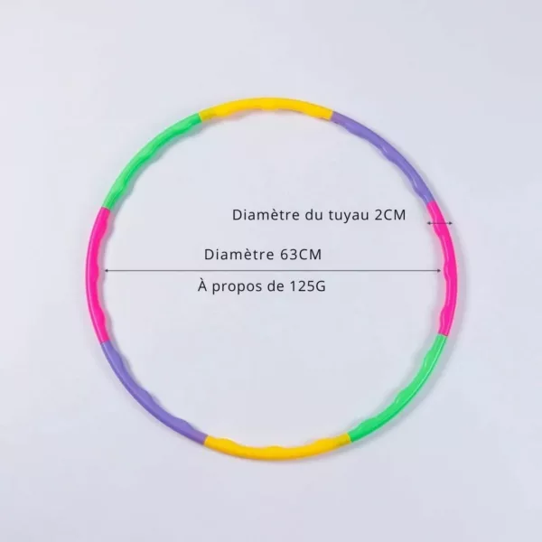 Cerceau hula hoop enfant – Jeu ludique pour développer motricité et coordination dès 3 ans