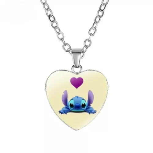 Collier stitch – Bijou mignon et tendance pour fans de Disney – Cadeau parfait pour enfants et adultes