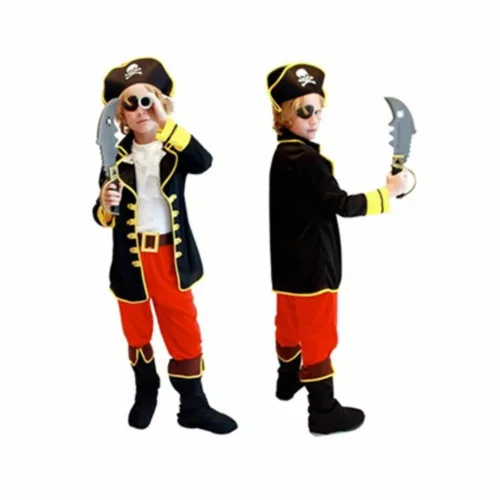Costume pirate enfant – Déguisement réaliste et confortable pour carnaval, fêtes et anniversaires