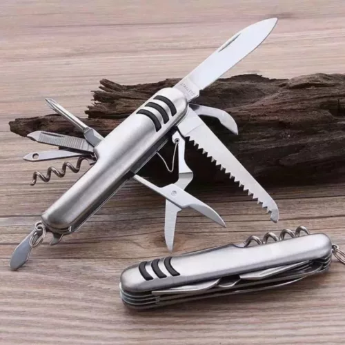 Couteau multifonction randonnée nature – Compact et robuste pour survivre en pleine nature