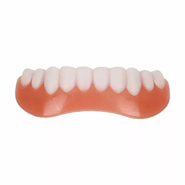 Dentier en silicone – Confort durable & sourire naturel – Ajustement facile, effet réaliste immédiat