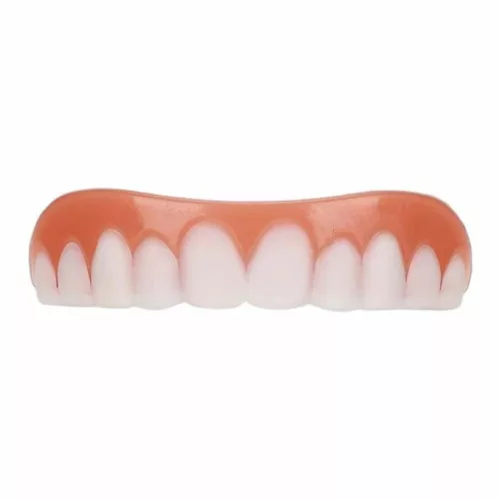 Dentier en silicone – Confort durable & sourire naturel – Ajustement facile, effet réaliste immédiat