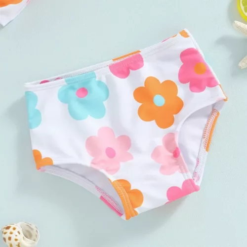 Ensemble bikini pour petite fille – Maillot de bain coloré confort et style à la plage ou à la piscine