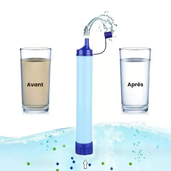 Filtre eau portable randonnée