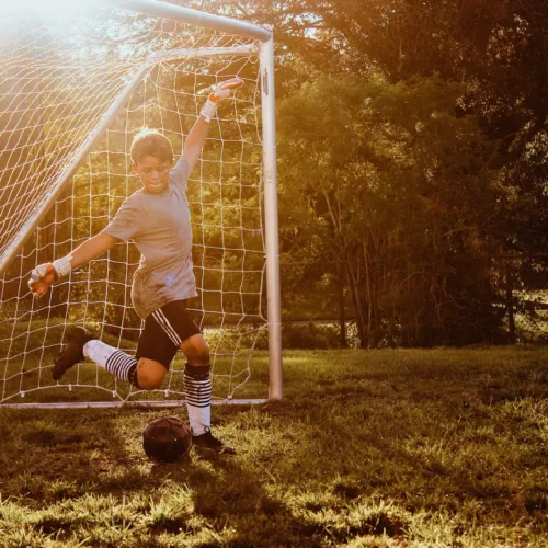 Gant de gardien enfant – Protection renforcée et grip pro pour jeunes footballeurs – Confort et sécurité assurés