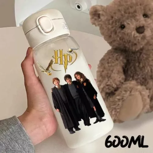 Gourde Harry Potter – Bouteille isotherme 500ml design Poudlard pour fans – Idéale école, sport, bureau