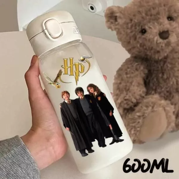 Gourde Harry Potter – Bouteille isotherme 500ml design Poudlard pour fans – Idéale école, sport, bureau