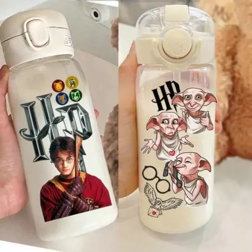 Gourde Harry Potter – Bouteille isotherme 500ml design Poudlard pour fans – Idéale école, sport, bureau