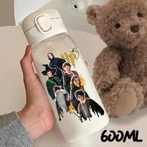 Gourde Harry Potter – Bouteille isotherme 500ml design Poudlard pour fans – Idéale école, sport, bureau