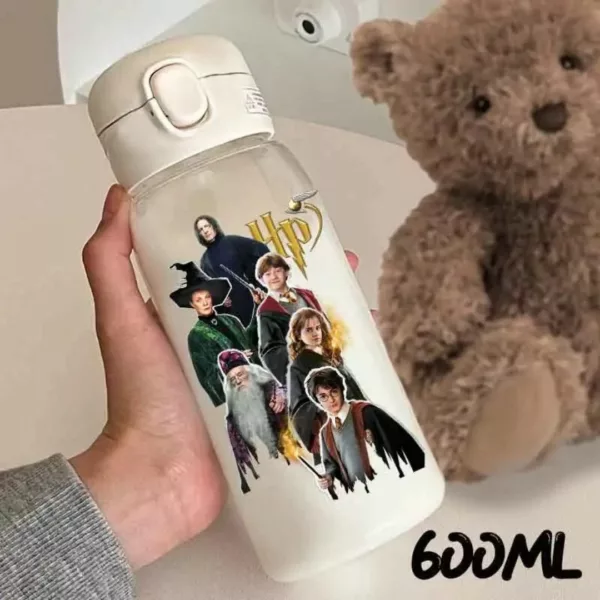 Gourde Harry Potter – Bouteille isotherme 500ml design Poudlard pour fans – Idéale école, sport, bureau