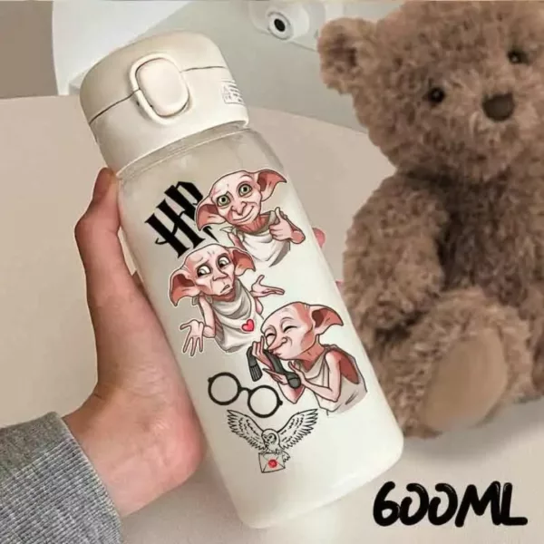 Gourde Harry Potter – Bouteille isotherme 500ml design Poudlard pour fans – Idéale école, sport, bureau