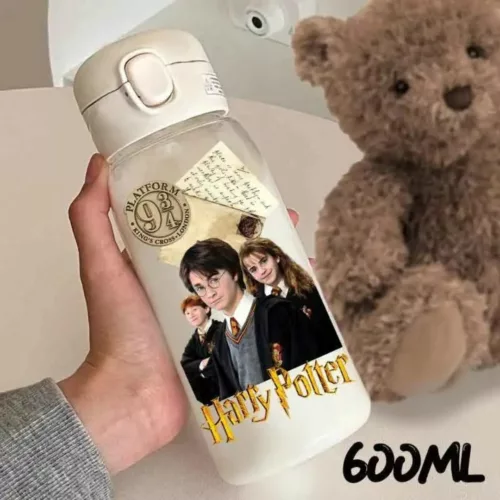 Gourde Harry Potter – Bouteille isotherme 500ml design Poudlard pour fans – Idéale école, sport, bureau