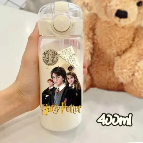Gourde Harry Potter – Bouteille isotherme 500ml design Poudlard pour fans – Idéale école, sport, bureau