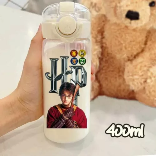 Gourde Harry Potter – Bouteille isotherme 500ml design Poudlard pour fans – Idéale école, sport, bureau