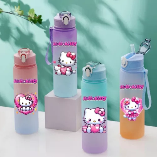 Gourde hello kitty – Bouteille isotherme kawaii 500 ml pour enfant – Hydratation fun et stylée au quotidien
