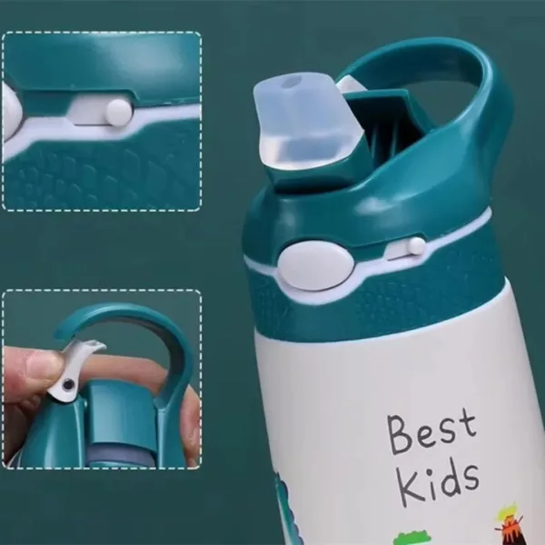 Gourde inox enfant – Écologique et sans BPA – Idéale école et sorties – Léger & durable