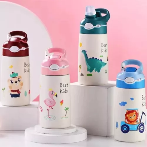 Gourde inox enfant – Écologique et sans BPA – Idéale école et sorties – Léger & durable