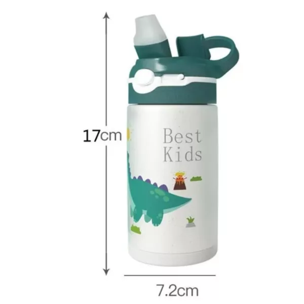 Gourde inox enfant – Écologique et sans BPA – Idéale école et sorties – Léger & durable