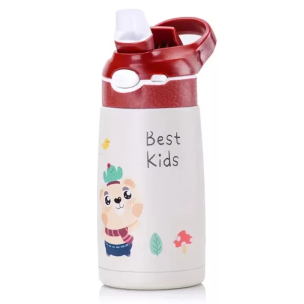 Gourde isotherme enfant – Boisson fraîche ou chaude toute la journée – Idéale école, sport, sortie